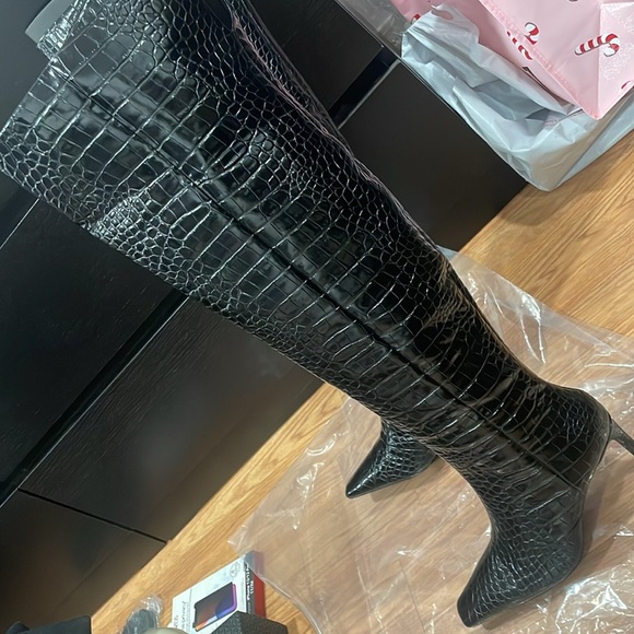 Mango knee high ‘Avatar’ Boots - Picture 10 of 14